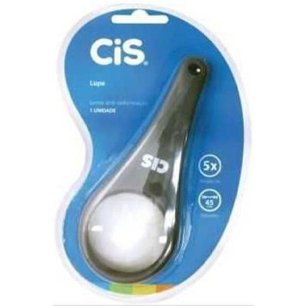 Lupa Cis 45mm Yt12224 5X Aumento Cinza