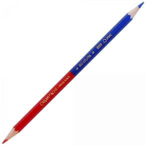 Lapis De Cor Aquarelavel Ponta Dupla Caran D Ache Bicolor