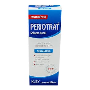 Solução Bucal Periotrat Menta Sem Álcool 250 Ml