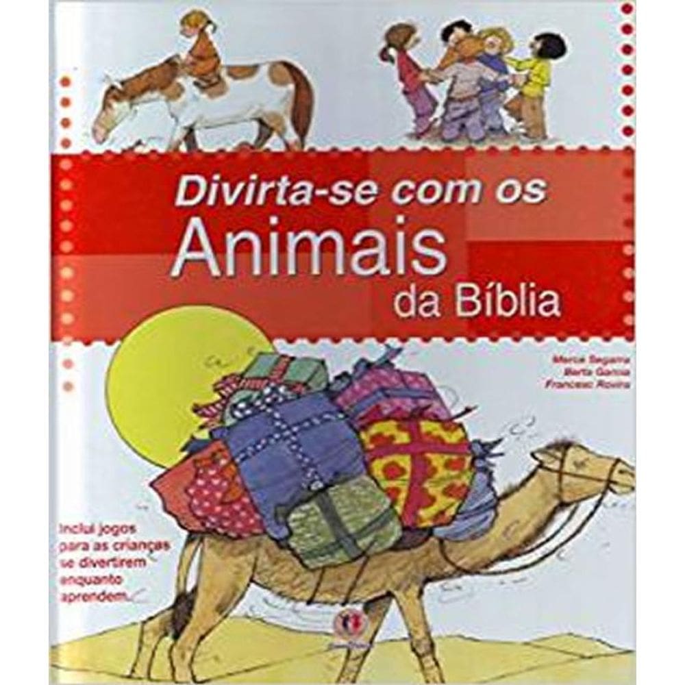 Livro Divirta-Se Com Os Animais Da Biblia