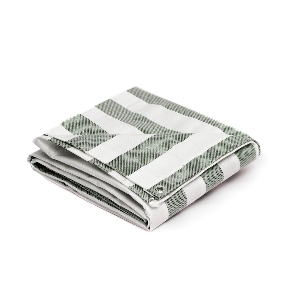 Lona Impermeável 3x4 310 Verde e Branca SK
