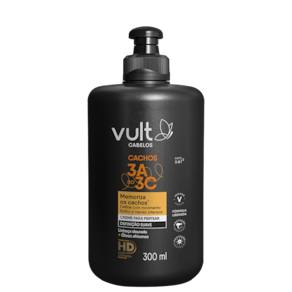 Vult Cabelos Cachos 3A ao 3C Definição Suave - Creme para Pentear 300ml