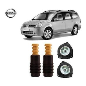 2 Kit Coxim Batente Coifa Dianteiro Nissan Grand Livina 2010 2011 2012 2013