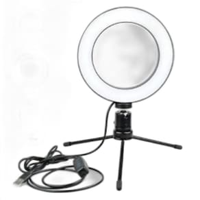 Iluminador Led Ring Light 6 Polegadas 16Cm Luz Eficaz Barato