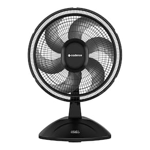 Ventilador de Mesa Cadence VTR410 Refresh Turbo Pro 6 Pás 3 Velocidades Preto 127V