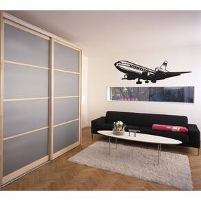 Adesivo Decorativo Avião Boing Decoração Sala Quarto