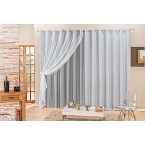 Cortina Elegance 2,00 X 1,70 Cinza