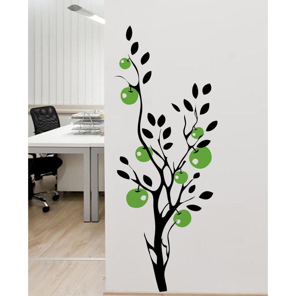 Adesivo De Decoração Vidro Floral para Sala Quarto Parede