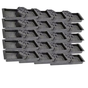 Kit 20 Caixa Luz Suporte Para Laje Octogonal 30Cm Tuboline