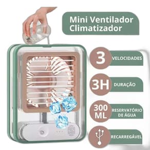 Climatizador USB Ventilador Umidificador - VALECOM