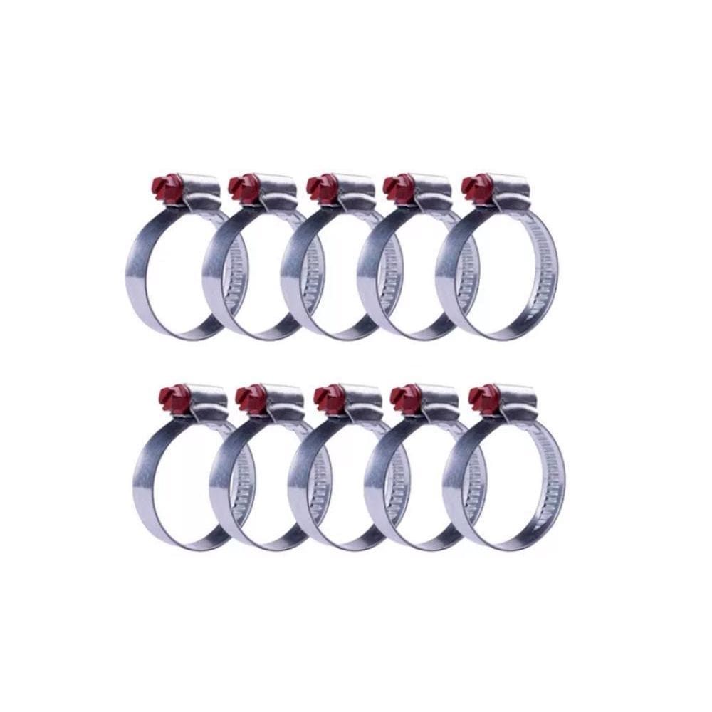 Abraçadeira De Metal Fita 9 Mm 22X32Mm - Kit Com 10 Unidades
