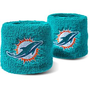 Pulseiras Franklin Sports NFL Embordadas Miami Dolphins