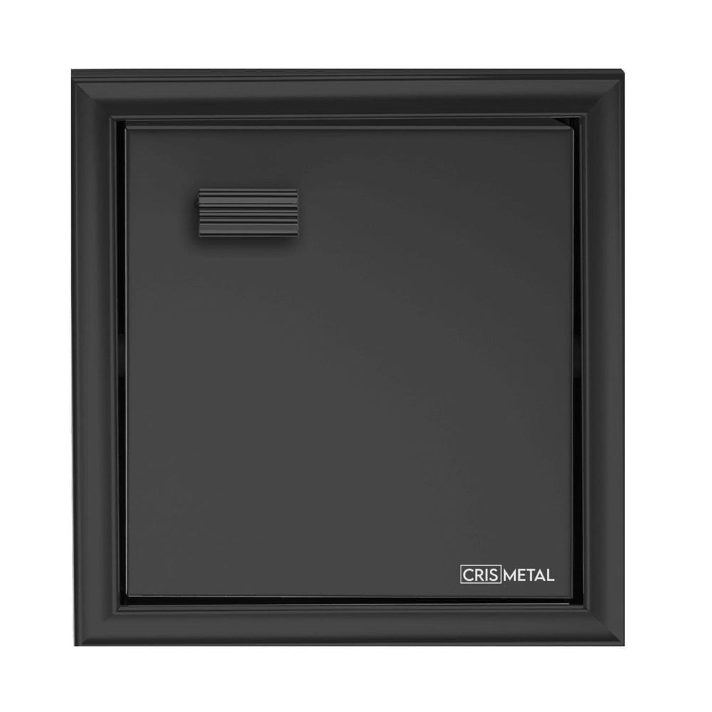 Porta Papel Simples de Embutir - 704 Preto