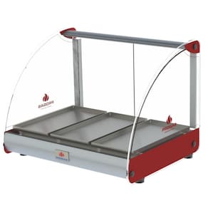 Estufa De Aquecimento Curva Alimentos 3 Bandejas 250w Prv-03e Vermelho 220v P36081