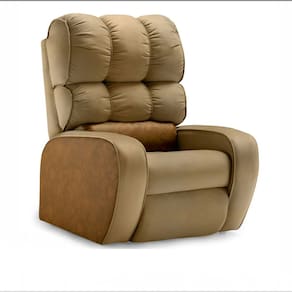 Poltrona para Quarto de Bebê Berlim Tec. 502/507 Bege