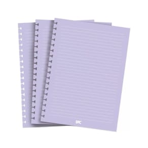 Refil Caderno Smart Colegial com 48 Folhas DAC - Lilás