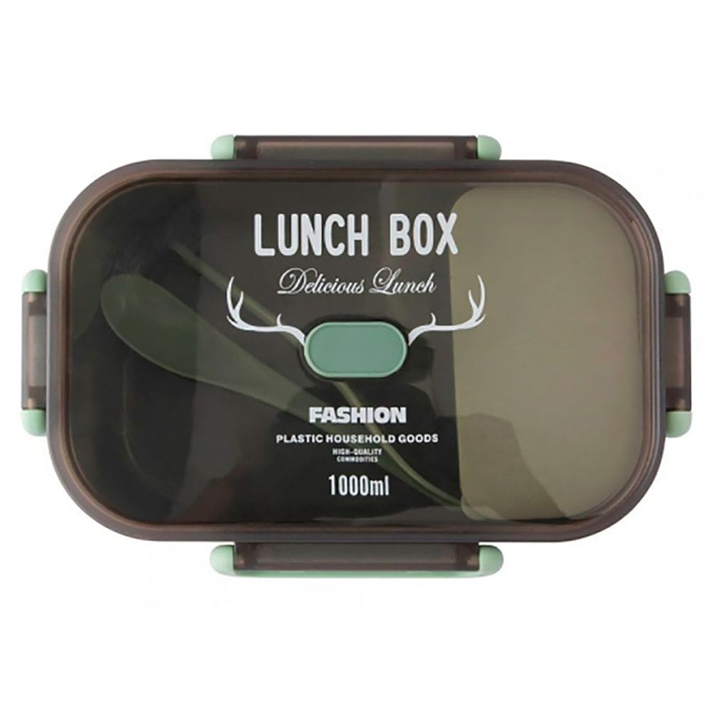 Marmita com Talheres 13x20x7,5cm Verde CK6205 - Clink
