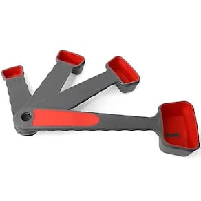 Colheres Medidoras 4pçs 14,5x4,5x2cm CK6155 - Clink