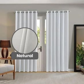 Cortina Blackout 100% Confort 5,4 X 2,7 Bella Janela Natural