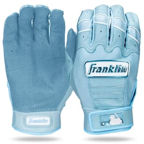 Luvas de rebatidas de beisebol Franklin Sports CFX Pro Carolina Blu