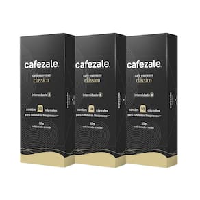 30 Cápsulas Compatíveis Nespresso Café Clássico