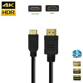 Cabo Hdmi X Mini-Hdmi 2.0 4K 2160P Hdr Alta Velocidade 30Cm