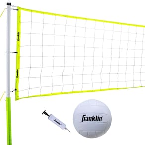 Conjunto de voleibol Franklin Sports Beach/Backyard com rede e bola