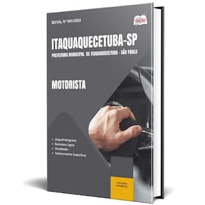 Apostila Prefeitura De Itaquaquecetuba Sp 2024 - Motorista