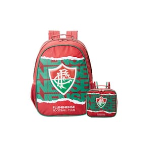 Kit Escolar Mochila De Costas + Lancheira Térmica Fluminense