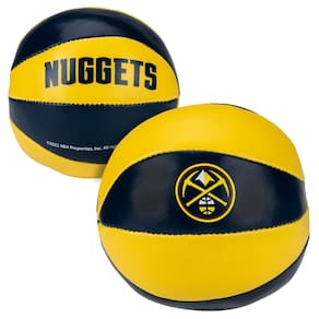 Bolas de basquete de brinquedo Franklin Sports NBA Denver Nuggets, pacote com 2