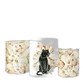Trio De Capas Tecido Sublimado 3D Animal Print Fcc-528