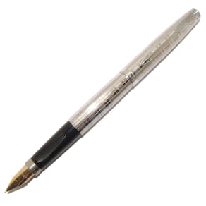 Caneta Tinteiro Parker 75 Príncipe De Gales Ouro 14K F Nos