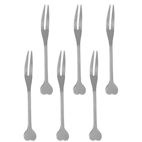 Conjunto 6 Garfos de Aço Inox Aperitivo UTEN-411- Hauskraft