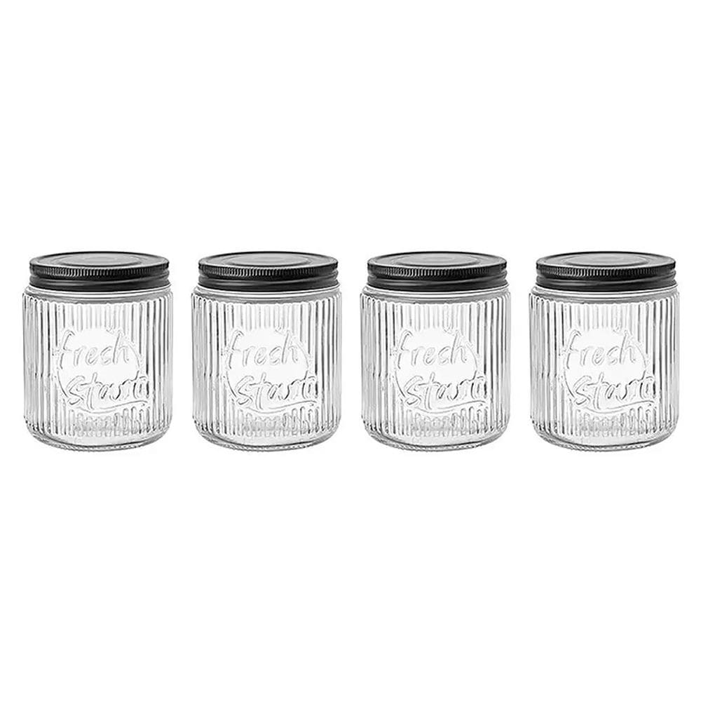 Conjunto de 4 Potes Fresh Start 125ml POTE-137 - Hauskraft