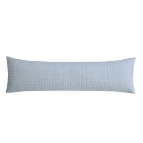 Porta Travesseiro Poliester Hug 40X130Cm Azul Claro Lavive