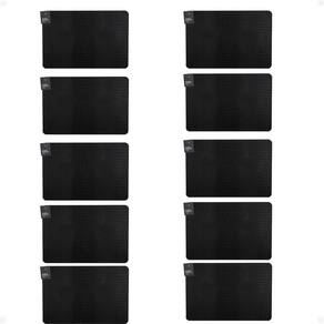 Kit 10 Lugar Americano Resistente Premium Croco 45X30Cm