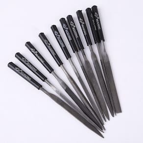 Conjunto De Limas Planas 3X140Mm 10 Peças De Precisão