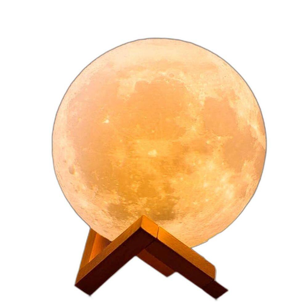 Luminária Lua Cheia 3D Umidificador Aromatizador