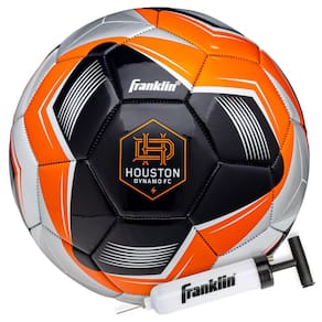 Bola de futebol Franklin Sports MLS Houston Dynamo Tamanho 5