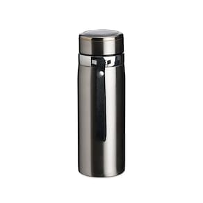 Garrafa Térmica de Aço Inox 800ml Cinza TOP1126 - DL Festas