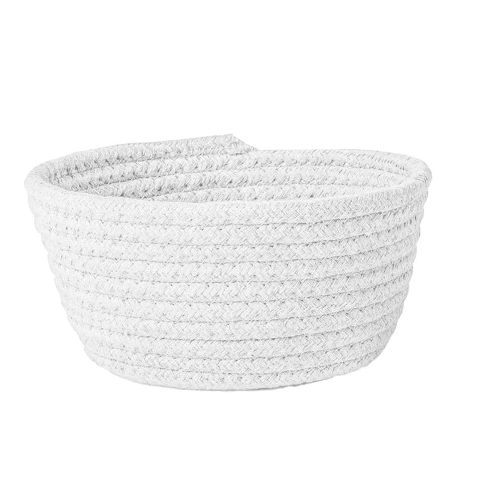 Cesto Bowl de Algodão Branco 17cm CSTO011BR - Hauskraft