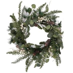 Guirlanda De Natal Folhas E Pinhas 60Cm 1053471 Cromus