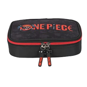 Estojo Box Baú Escolar One Piece Netflix Vermelho Luxcel
