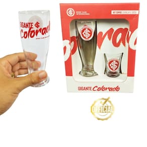 Kit Copo Tulipa Munich 200Ml + Copo Shot Dose 60Ml Pinga