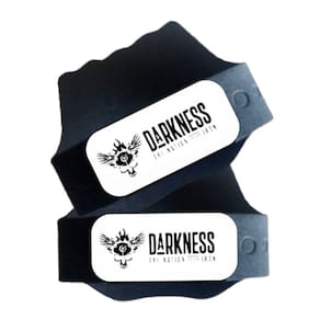 Luva Academia Treino Musculação Branco - Darkness