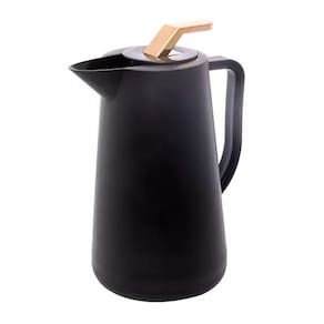 Garrafa Térmica de Plástico Atenas Preta 1L 29579 - Wolff