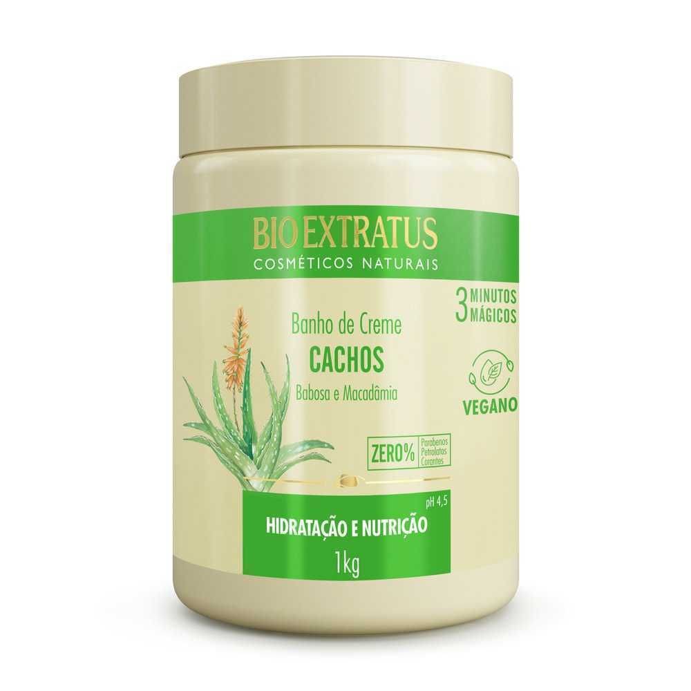 Banho de Creme Bio Extratus Cachos 1Kg