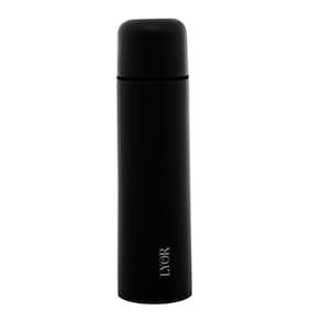 Garrafa Térmica de Aço Inox Bullet Preta 500ml 2946 - Lyor