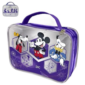 Estojo Organizador Com Alça 1 Divisória Disney 100 Anos Dac