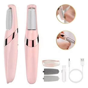 Lixador Pé Elétrico Lixa Eliminadora Calos Portátil Usb